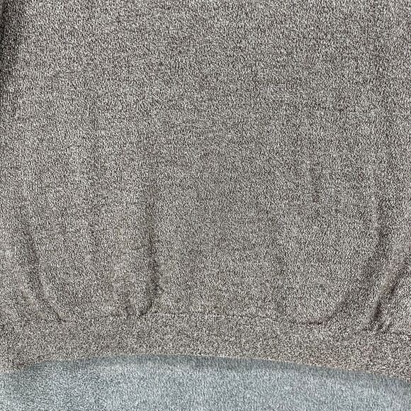 The Foundry Sweater Mens 2XL Tall Brown 1/4 Zip Long Sleeve Heather Pullover - Picture 6 of 16